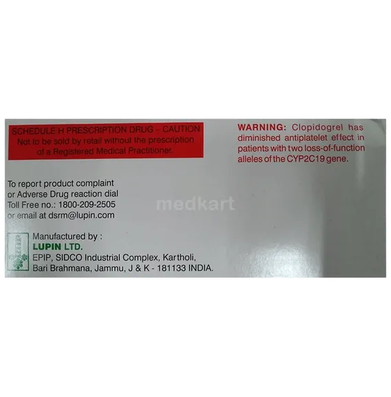 clopitab a 75mg capsule 15's